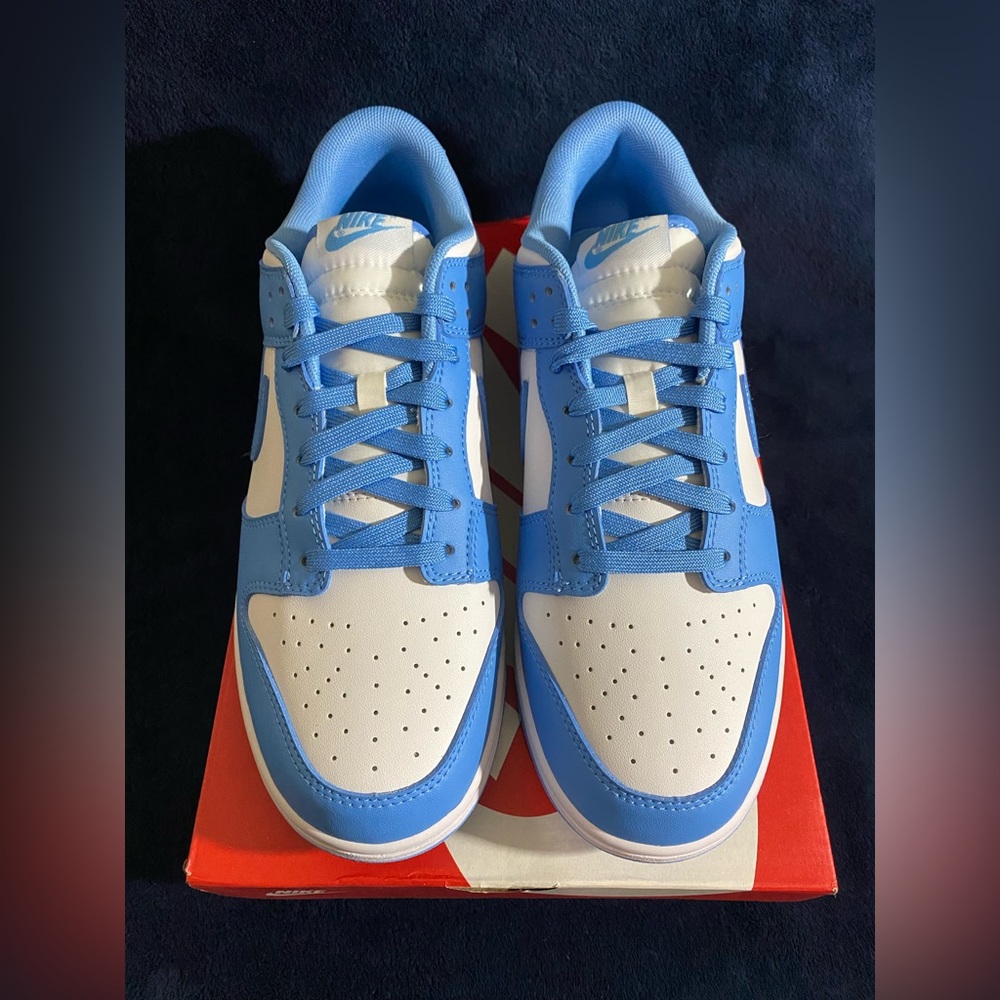 dunk blue white